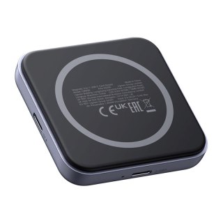 Adapter / czytnik kart 3w1 Ugreen CM898, USB-C, MagSafe, SD/TF (czarny)