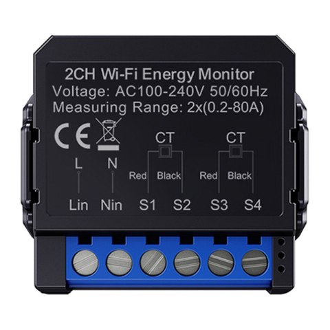 Inteligentny dwukierunkowy licznik energii Avatto WiFi WPM16-2