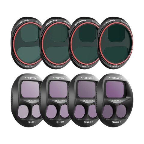 Zestaw filtrów FREEWELL do DJI Mavic 4 Pro All Day (8szt)