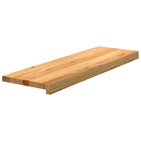 Stopnie schodowe, 16 szt. brązowe 80x25x2cm lite drewno dębowe