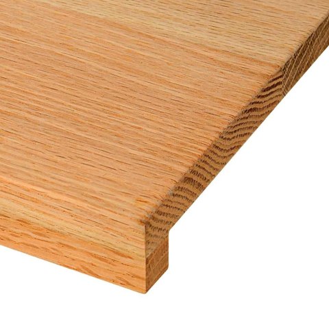 Stopnie schodowe, 16 szt. brązowe 80x25x2cm lite drewno dębowe
