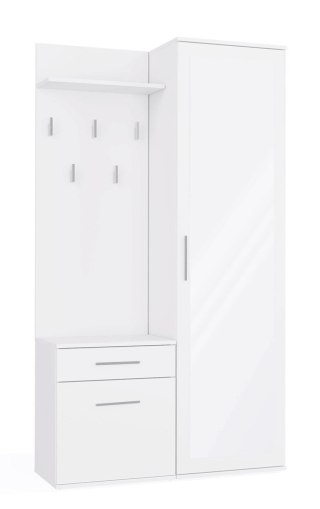 Garderoba DUO BIAŁY