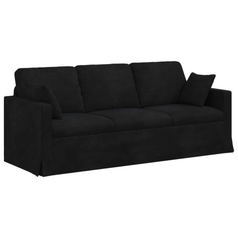 Sofa 180cm Czarny Metal