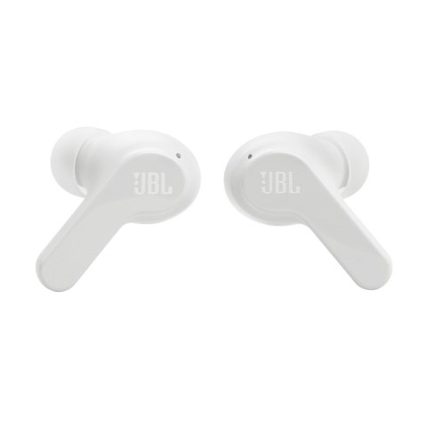 Słuchawki bezprzewodowe dokanałowe JBL Wave Beam Bluetooth 5.2 IP54 IPX2 - białe