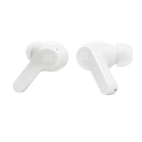 Słuchawki bezprzewodowe dokanałowe JBL Wave Beam Bluetooth 5.2 IP54 IPX2 - białe