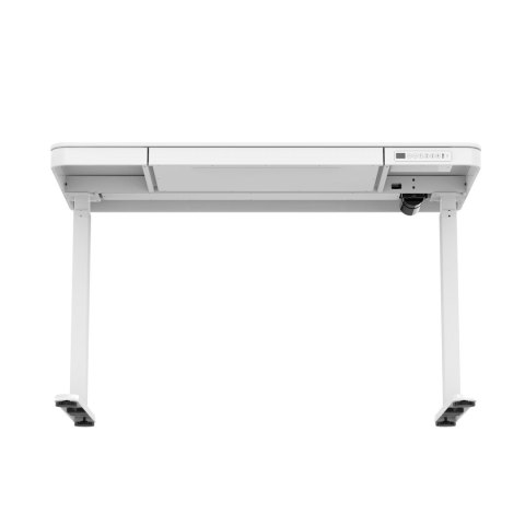 Activejet Biurko z elektryczną regulacją wysokości ET119W-C w kolorze białym. Wymiar blatu 140 x 70 cm.