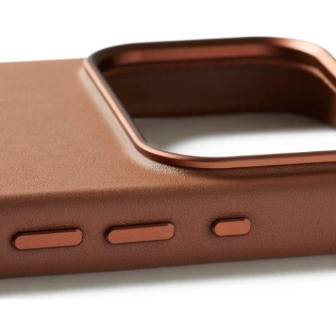 Etui skórzane do iPhone 17 Pro Tan Mujjo