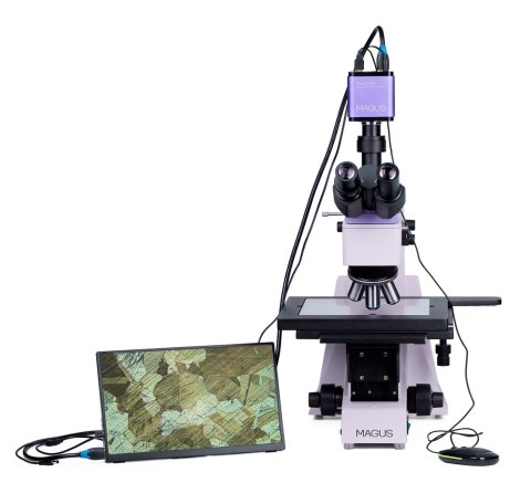 Mikroskop metalurgiczny cyfrowy MAGUS Metal D650 LCD