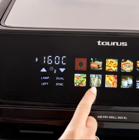 Frytownica beztłuszczowa z długim koszem i grillem Taurus 973004000