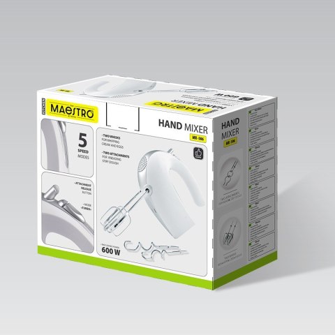 Mikser ręczny 600W MR-506 MAESTRO