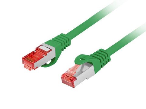 Patchcord Lanberg S/FTP kat.6 20m LSZH CU fluke passed zielony
