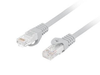 Patchcord Lanberg UTP kat.6 20m LSZH CU fluke passed szary