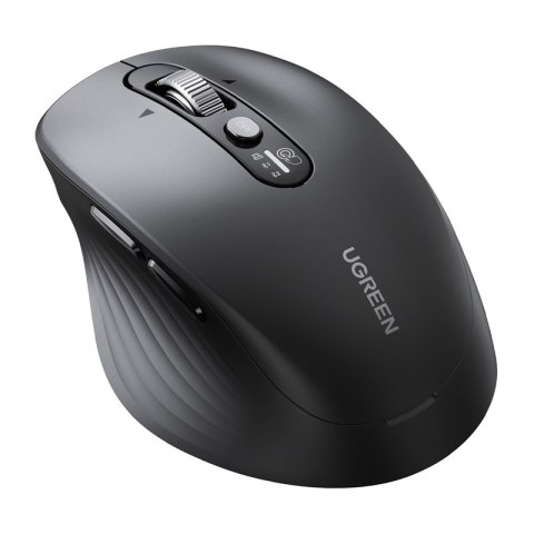 Mysz bezprzewodowa Ugreen M752, Bluetooth 5.4 + 2.4 GHz, 2xAA (czarna)