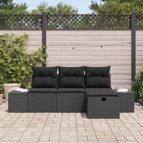 Zestaw Sof z poduszką 4 pcs polirattan
