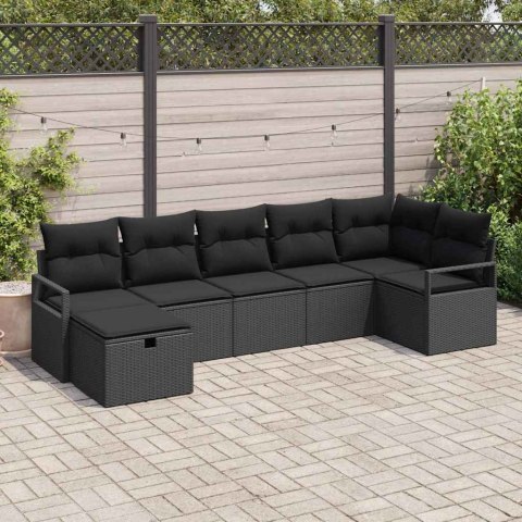 Zestaw Sof z poduszką 5 pcs polirattan