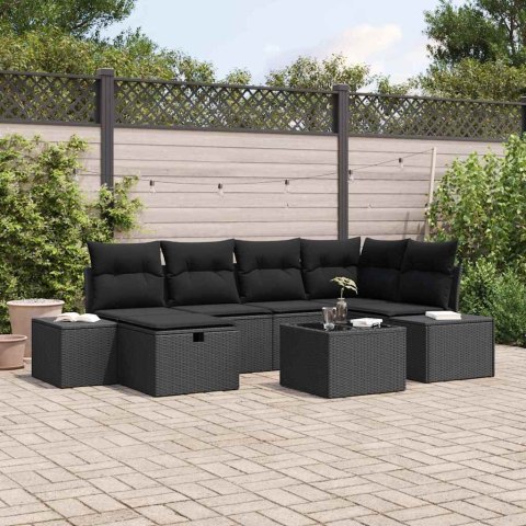 Zestaw Sof z poduszką 6 pcs polirattan