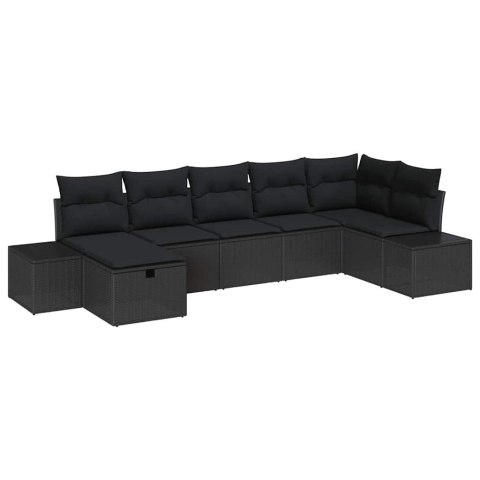 Zestaw Sof z poduszką 7 pcs polirattan