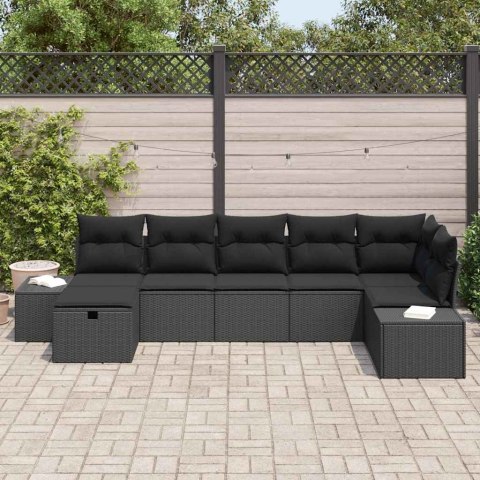 Zestaw Sof z poduszką 7 pcs polirattan
