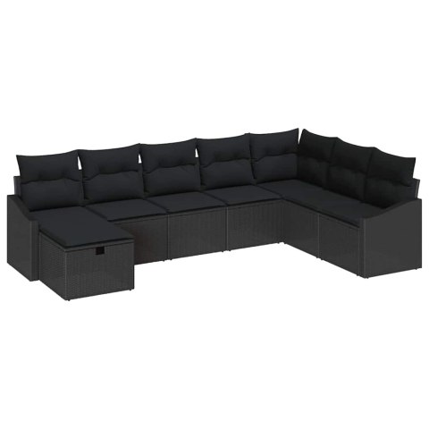 Zestaw Sof z poduszką 8 pcs polirattan