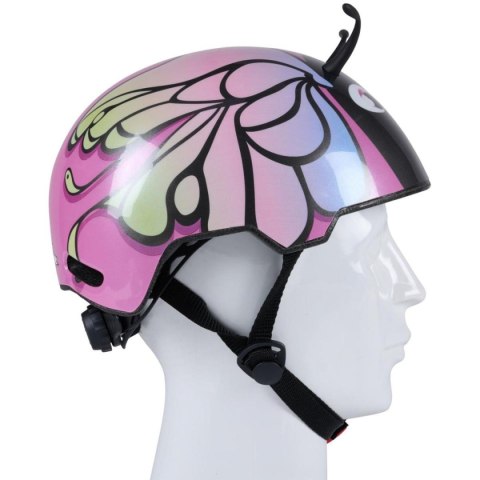 KASK ROWEROWY DZIECIĘCY REGULOWANY DUNLOP R. (48-52CM) MOTYL