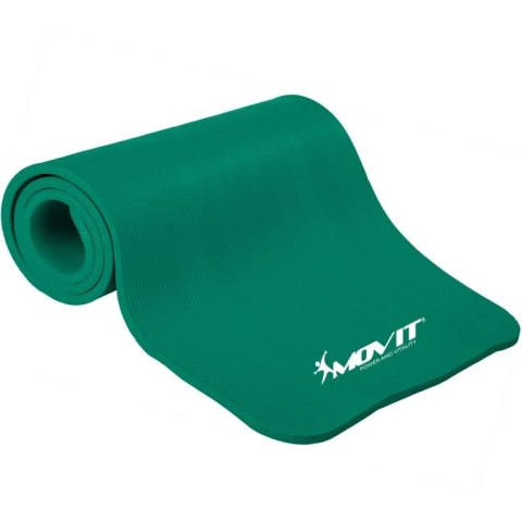 Mata gimnastyczna Movit 183 x 60 x 1 cm - ciemno zielona