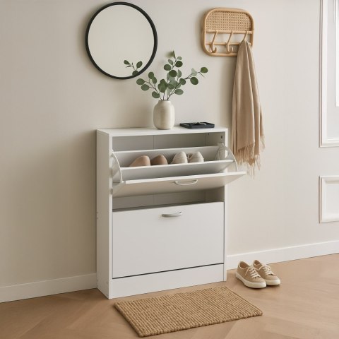 Szafka na buty ZEFIR WHITE