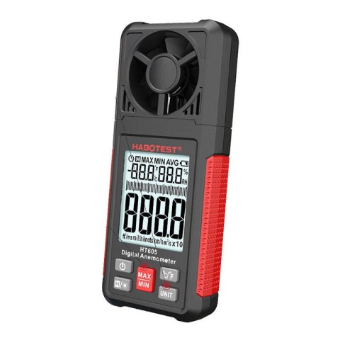 Cyfrowy anemometr miernik prędkości wiatru Habotest HT605