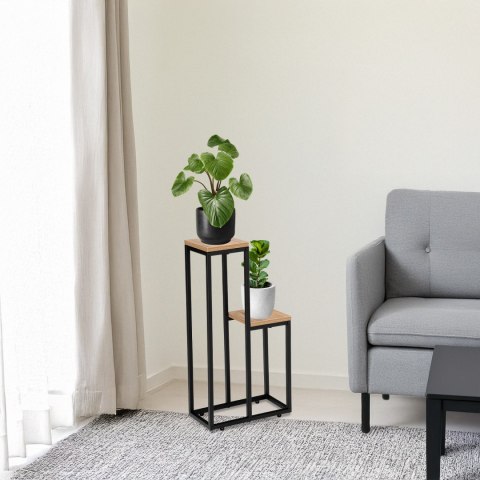 Kwietnik loftowy czarny HAZEL CRAFT