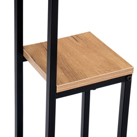 Kwietnik loftowy czarny HAZEL CRAFT