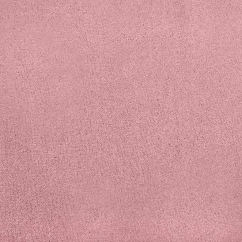 Łóżko sprężynowe z materacem Różowy 200 x 200 cm Aksamit