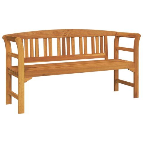 Zestaw lounge Róża ogrodowa 4 pcs Naturalny Lite Drewno Akacji
