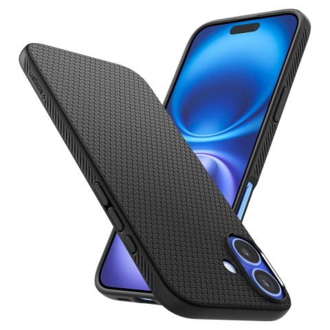 Etui ochronne na iPhone 16 Plus Liquid Air - czarne