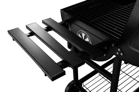 Grill węglowy ogrodowy beczka 2 ruszty BAREL