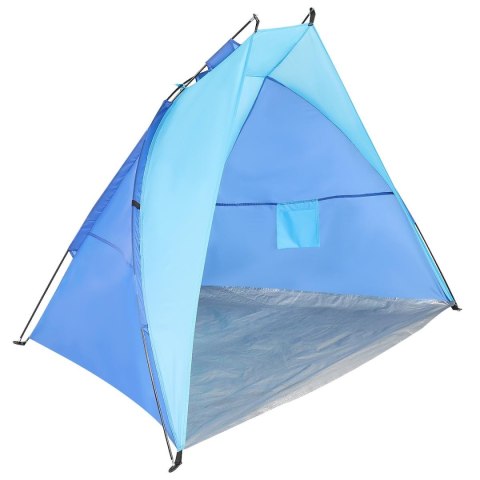 NAMIOT OSŁONA PLAŻOWA SUN 200x100x105cm NIEBIESKO-GRANATOWY ENERO CAMP