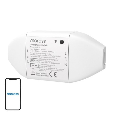 Inteligentny przełącznik WiFi Meross MSS715MA-UN (Matter)