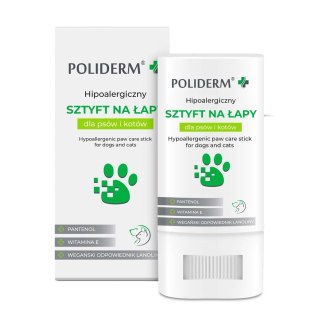 JM SANTE POLIDERM HIPOALERGICZNY SZTYFT ŁAPY 14,5g