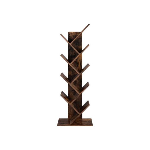 Regał drzewko VASAGLE, 8 półek, rustykalny brąz, 141 cm