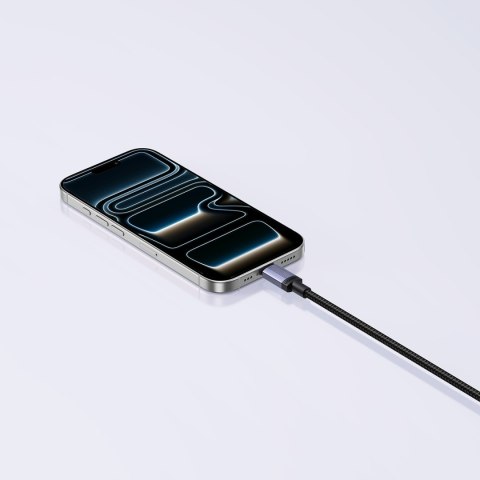 Kabel przewód USB-C PD 240W 3m - czarny