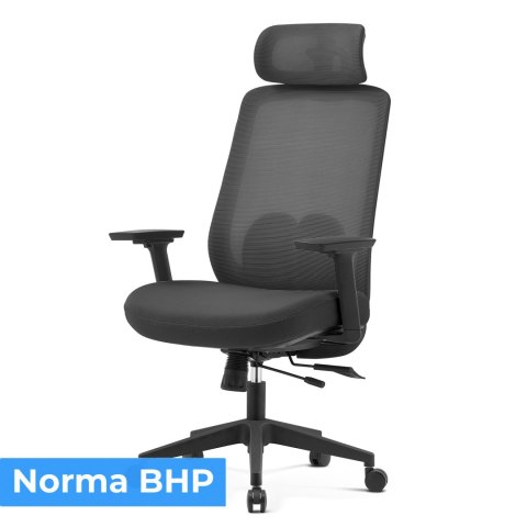 Fotel biurowy ergonomiczny ANGEL runO czarny