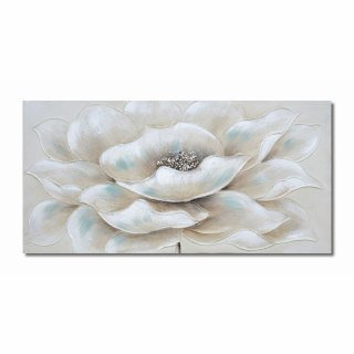 Płótno DKD Home Decor Kwiecisty (Odnowione A)