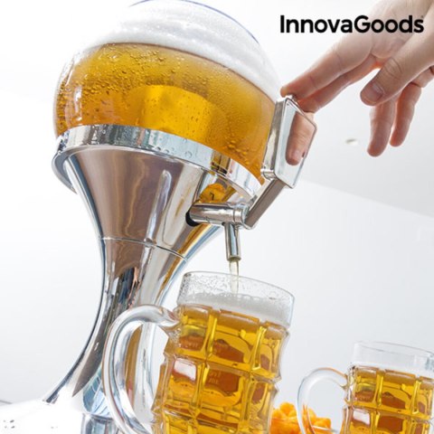 Dyspenser Chłodzący do Piwa Ball InnovaGoods IG115489 Przezroczysty (Odnowione A)