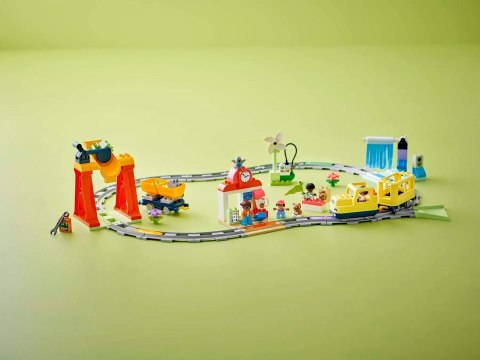 LEGO DUPLO 10428 Duży interaktywny pociąg miejski