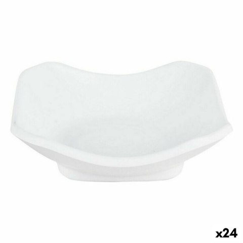 Zestaw do Degustacji Viejo Valle Troya Biały Melamina Kwadratowy 11 x 11 x 3,5 cm (24 Sztuk)