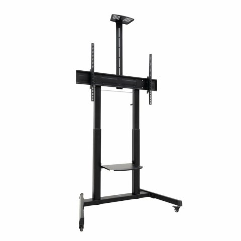 Stojak TV na podłogę z kółkami TooQ FS20406HM-B 60" 100" 120 kg 130 Kg (Odnowione A)
