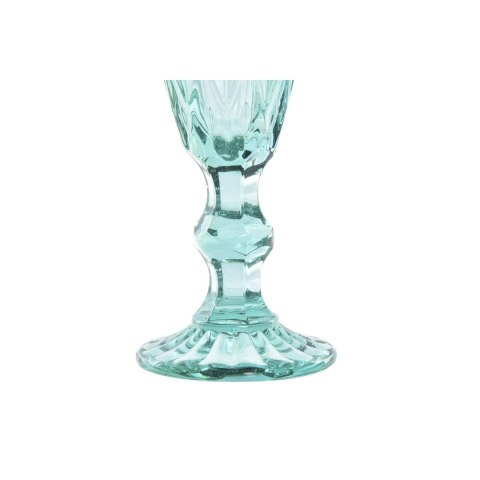 Kieliszek do wina DKD Home Decor Turkusowy Szkło 150 ml