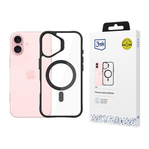 Etui na telefon z MagSafe do Apple iPhone 16 - 3mk Satin Armor MagCase