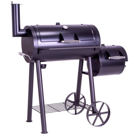 Grill ogrodowy z wędzarnią XL BBQ 2 z osłoną ochronną