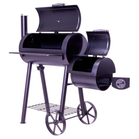 Grill ogrodowy z wędzarnią XL BBQ 2 z osłoną ochronną