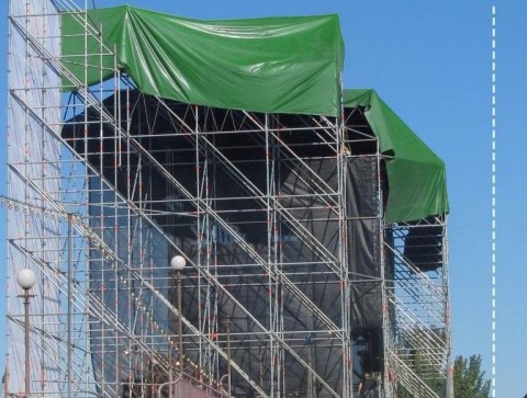 JAGO Plandeka 650 g/m2, aluminiowe oczka, zielona, 4 x 7 m