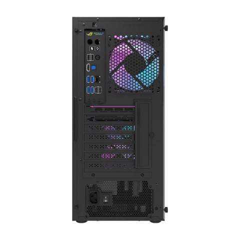 Obudowa komputerowa DARKFLASH DK351 + 4 wentylatory RGB (czarna)